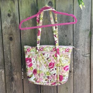 Vera Bradley Make Me Blush Vintage Totebag